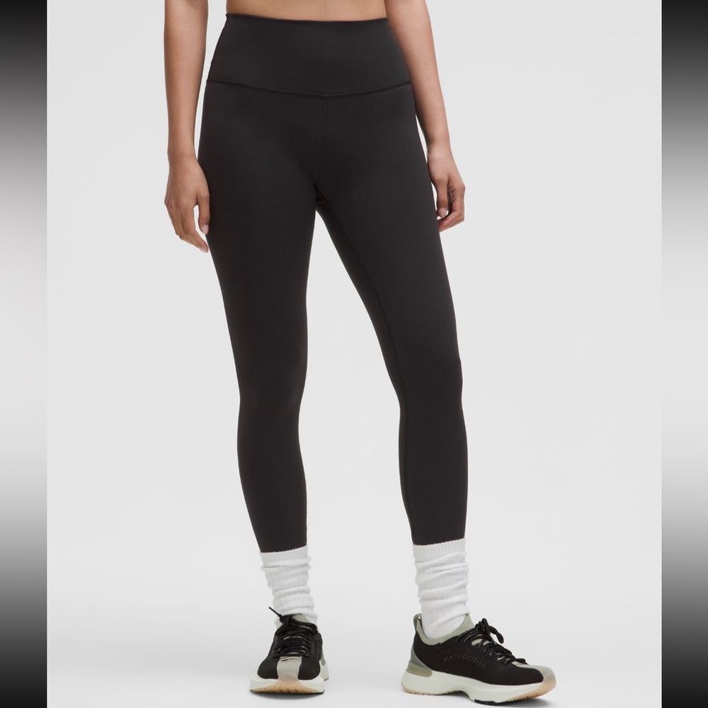 Lululemon Wunder Train HR 25” Black Leggings Size 6 NWT - Picture 1 of 14